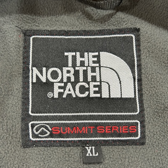 The North Face summit series Jacket red & Gray Softshell Lined Hood/ready XL - Picture 12 of 16